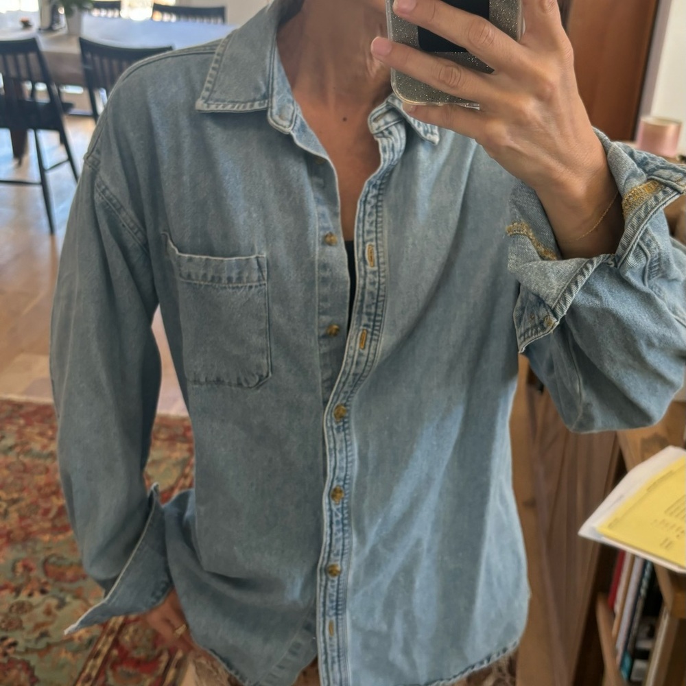 Cotton On denim button down